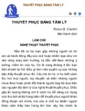 Nghệ thuật Thuyết phục bằng tâm lý