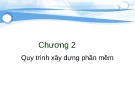 Bài giảng Công nghệ phần mềm - Chương 2: Quy trình xây dựng phần mềm