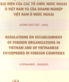 Tổ chức nước ngoài ở Việt Nam và doanh nghiệp Việt Nam ở nước ngoài - Quy định về đặt văn phòng đại diện: Phần 2