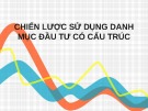 Bài giảng Công cụ thu nhập cố định - Chương 8: Chiến lược sử dụng danh mục đầu tư có cấu trúc