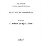 Bài giảng Vi sinh vật đại cương: Phần 2 - ĐH Nông lâm Huế