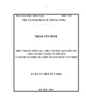 Luận án Tiến sĩ Y học Vệ sinh xã hội học và Tổ chức y tế: Thực trạng nhân lực, nhu cầu đào tạo liên tục cho cán bộ y dược cổ truyền và đánh giá hiệu quả một số giải pháp can thiệp