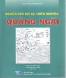 Quảng Ngãi - Nghiên cứu địa bạ triều Nguyễn: (Phần 2)