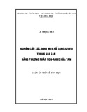 Luận án tiến sĩ Hóa học: Nghiên cứu xác định một số dạng selen trong hải sản bằng phương pháp von-ampe hòa tan