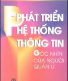 Góc nhìn của người quản lý - Phát triển hệ thống thông tin: Phần 2