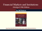 Financial Markets and Institutions: Chapter 14