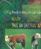 Nguồn thức ăn cho trâu bò - Kỹ thuật trồng cỏ cao sản: Phần 1