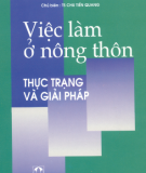 Thực trạng và giải pháp việc làm ở nông thôn: Phần 1