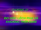 Bài giảng Kỹ thuật đo lường: Chương 10