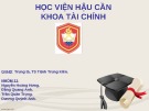 Bài thuyết trình Kinh doanh nhà hàng No.4