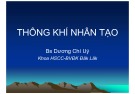 Bài giảng Không khí nhân tạo - BS. Dương Chí Úy