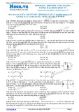 Chuyên đề LTĐH môn Vật lý: Biến đổi điện năng trong dao động điện từ