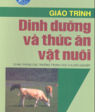 Giáo trình Dinh dưỡng và thức ăn vật nuôi: Phần 1 - NXB Hà Nội