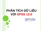 Bài giảng Phân tích dữ liệu với SPSS 13.0