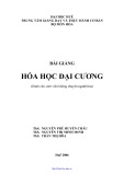 Bài giảng Hóa học đại cương - ĐH Huế