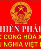 9 câu hỏi bài dự thi Tìm hiểu Hiến pháp nước Cộng hòa xã hội chủ nghĩa Việt Nam