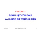 Bài giảng Trường điện từ: Chương 2 - Châu Văn Bảo (ĐH Công nghiệp TP.HCM)