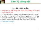 Bài giảng Sinh lý động vật: Chương 1 - Sinh lý máu