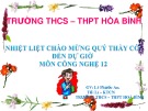 Bài giảng Công nghệ lớp 12 Bài 15: Mạch điều khiển tốc độ động cơ điện xoay chiều một pha - GV. Lê Phước An