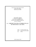 Thuyết minh đồ án tốt nghiệp kỹ sư ngành Xây dựng cầu đường: Thuyết minh cầu bê tông cốt thép dự ứng lực tiết diện super-T căng trước