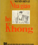 Lịch sử văn hóa - Nhà giáo họ Khổng