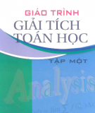 Giáo trình Giải tích Toán học: Tập 1 (Phần 2) - GS. Vũ Tuấn