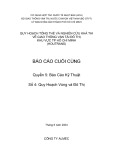 Quy hoạch Tổng thể và Nghiên cứu khả thi về GTVT Đô thị TP.HCM (HOUTRANS) - Báo cáo cuối cùng - Quyển 5: Báo cáo kỹ thuật - Số 4: Quy hoạch vùng và đô thị