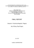 The Study on Urban Transport Master Plan and Feasibility Study in Ho Chi Minh Metropolitan Area (HOUTRANS) - Final Report - Volume 5: Technical Reports / Papers - No.9 Policy Test Project