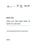 Báo Cáo Năng Lực Hội Nhập Kinh Tế Lạng Sơn