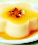 Hướng dẫn làm bánh flan chanh leo