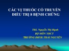 Bài giảng Y học cổ truyền: Các vị thuốc cổ truyền điều trị 8 chứng bệnh (Thuốc an thần) - ThS. Nguyễn Thị Hạnh (ĐH Y khoa Thái Nguyên)