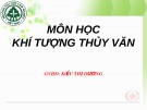 Bài thuyết trình Khí tượng thủy văn: Các giải pháp khai thác tiềm năng khí hậu