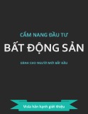 Cẩm nang Đầu tư bất động sản Dành cho người mới bắt đầu