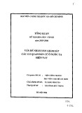 Tổng quan đề tài khoa học cấp Bộ năm 2005-2006: Vấn đề nhân dân giám sát các cơ quan dân cử ở nước ta hiện nay