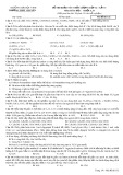 Đề thi khảo sát chất lượng lớp 12 - Lần 3 môn Hóa học khối A, B (Mã đề 132) - Trường THPT Chuyên - ĐH Vinh