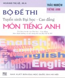 Sưu tầm bộ đề thi tuyển sinh đại học - cao đẳng môn Tiếng Anh: Phần 2