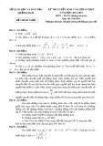Đề thi tuyển sinh vào lớp 10 THPT năm học 2014-2015 môn Toán (không chuyên) - SGD&ĐT Quảng Ngãi