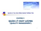 Bài giảng Quản lý dự án công nghệ thông tin - Chương 5