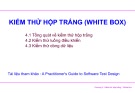 Bài giảng Chương 4: Kiểm thử hộp trắng (White box)