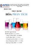 Báo cáo thực hành: Hóa phân tích