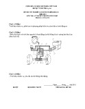 Đề thi tốt nghiệp Cao đẳng nghề khóa II (2008 - 2011) nghề Công nghệ ô tô môn Lý thuyết chuyên môn nghề (Mã đề thi: OTO-LT32)