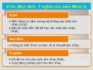 Bài giảng môn Nhạc lý - Đặng Cao Sơn (CĐ Sư Phạm Bắc Ninh)