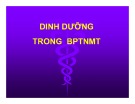 Dinh dưỡng trong bệnh phổi tắc nghẽn mãn tính