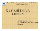 Bài thuyết trình môn Công nghệ xử lý khí thải và tiếng ồn: Xử lý khí thải bằng phương pháp lắng bụi trọng lực