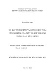 Tóm tắt dự thảo Luận án Tiến sĩ Toán học: Đa tạp tích phân và dáng điệu tiệm cận nghiệm của một số lớp phương trình đạo hàm riêng