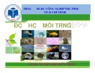 Bài giảng môn Độc học môi trường - Chương 5: Độc học hóa học - Sinh học - Kim loại nặng (Phần 3) - TS. Trần Thị Thúy Nhàn