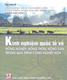 Quá trình công nghiệp hóa - Kinh nghiệm quốc tế về nông nghiệp, nông thôn, nông dân: Phần 1