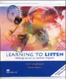 Learning to Listen: Making sense of spoken English: Student 1