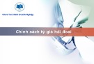 Bài giảng Tài chính quốc tế: Bài 6 - Lê Thị Hồng Minh