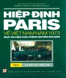 Tài liệu của chính quyền Sài Gòn - Hiệp định Paris về Việt Nam năm 1973(Tập 2): Phần 1